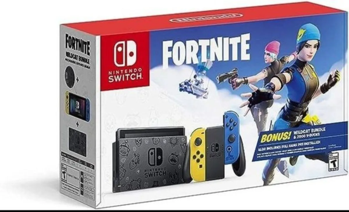 Nintendo Switch - Fortnite Limited Edition - Image 1