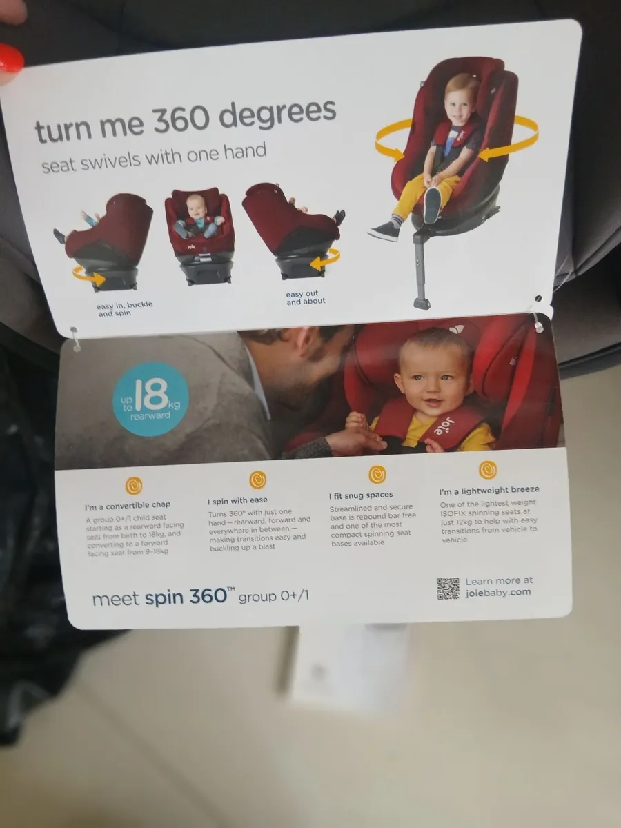 Car seat joie 360 spin - Image 4