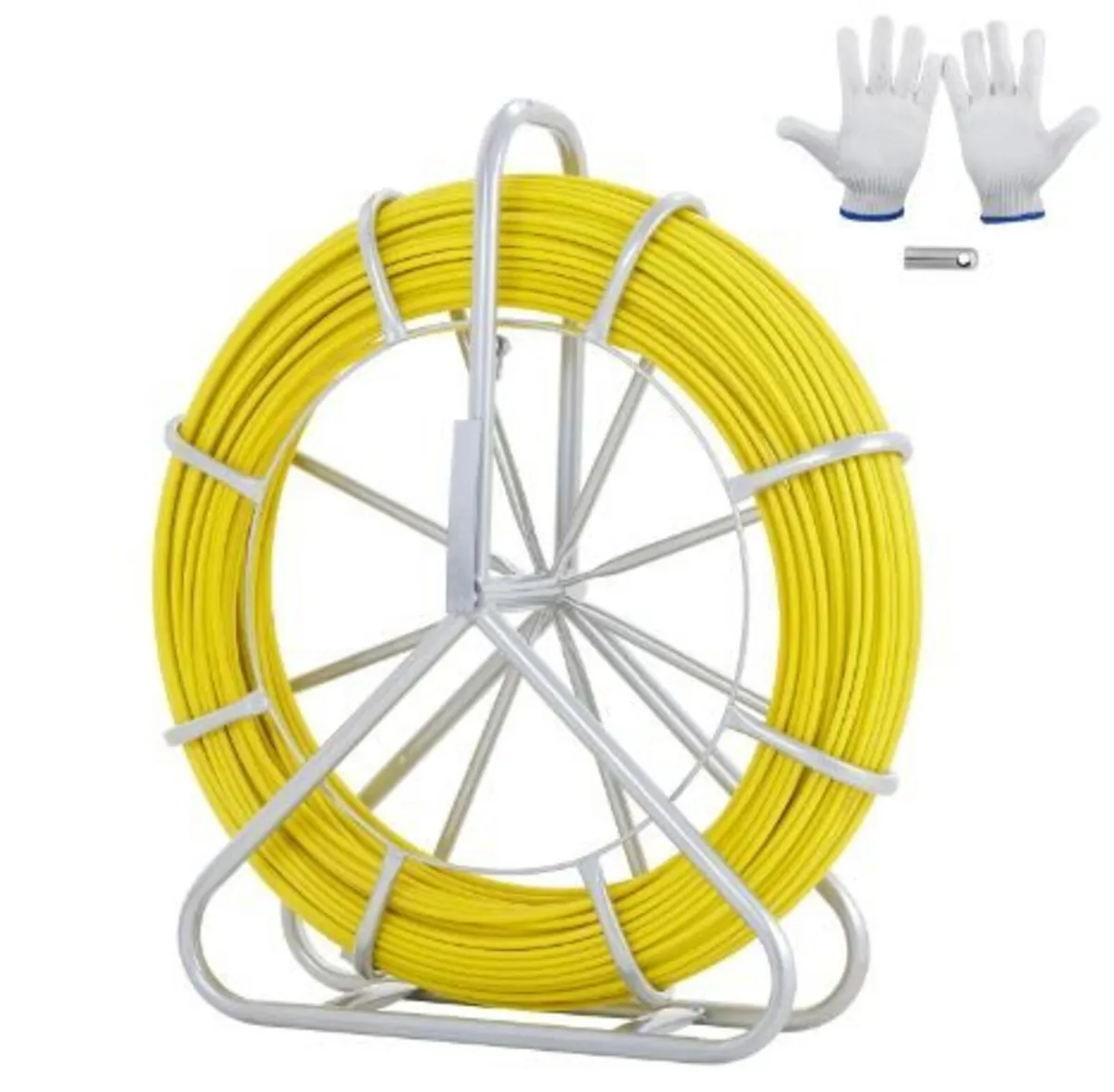 Fish Tape Fiberglass, 129.5 m, 6.4 mm, - Image 1