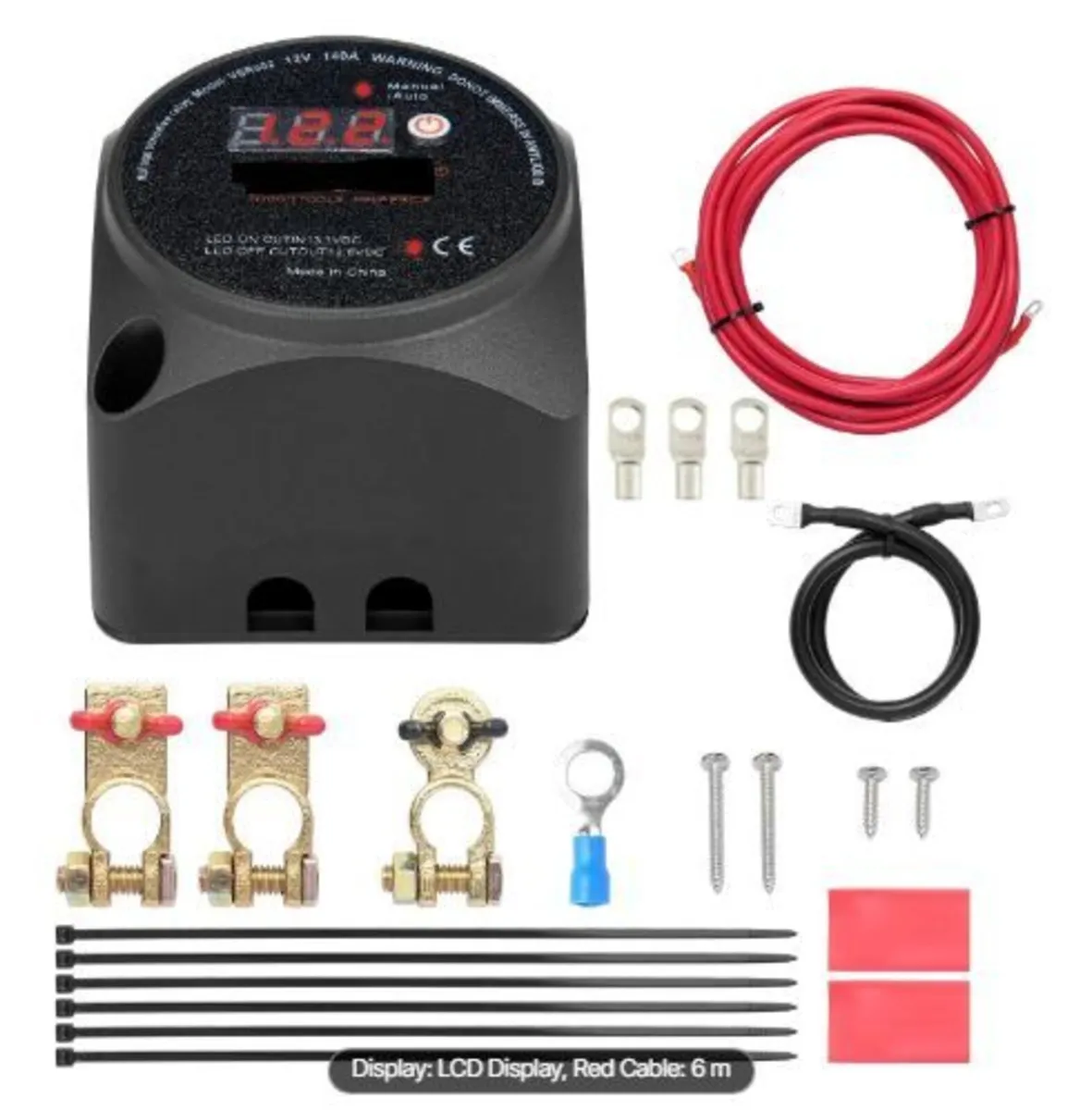 Dual Battery Isolator Kit, 12V 140Amp - Image 1
