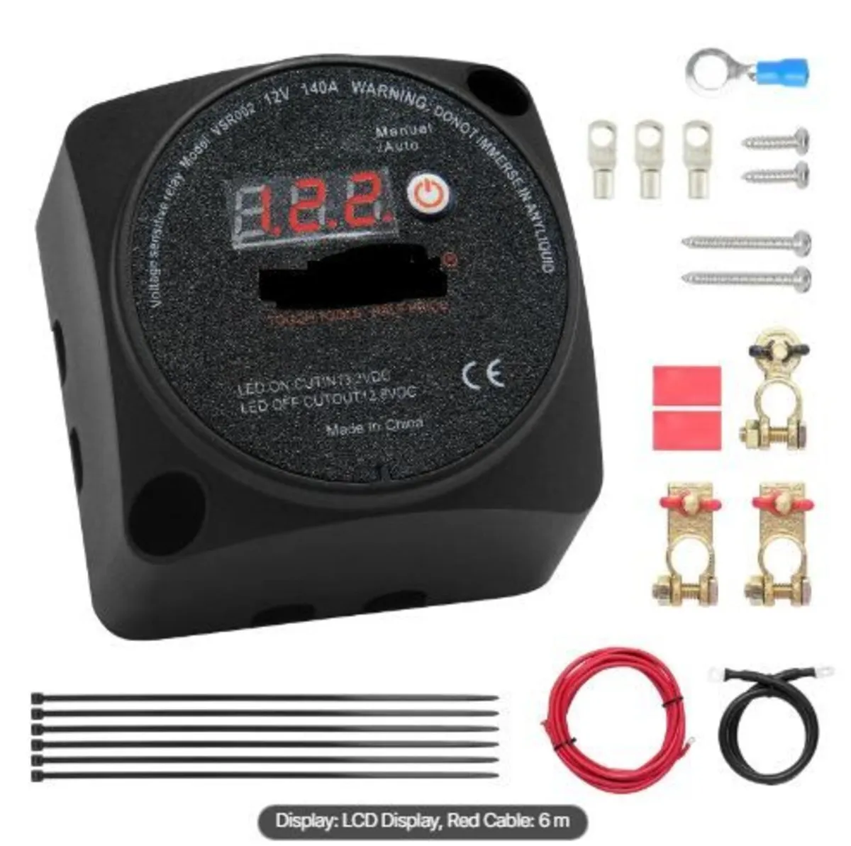 Dual Battery Isolator Kit, 12V 140Amp - Image 4