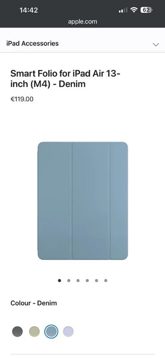 Apple iPad Air 13 inch (M4) 2026 Model and case - Image 2