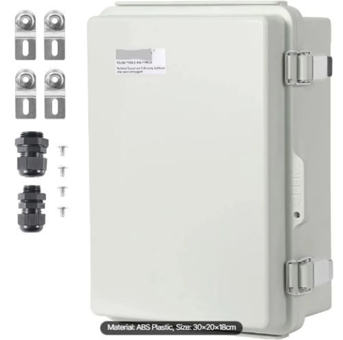 Outdoor Electrical Junction Box, 300 x 200 x 180 - Image 1