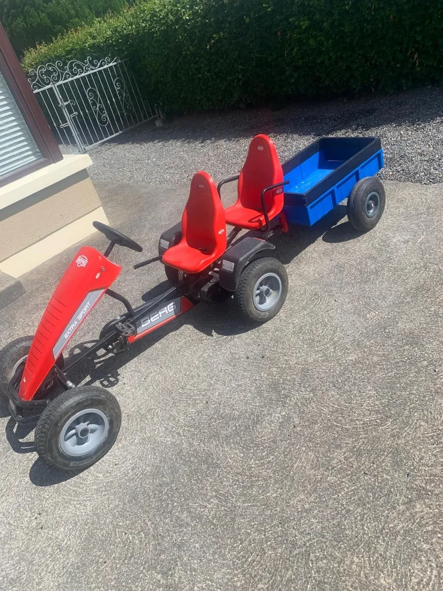 Berg Go Kart and Trailer