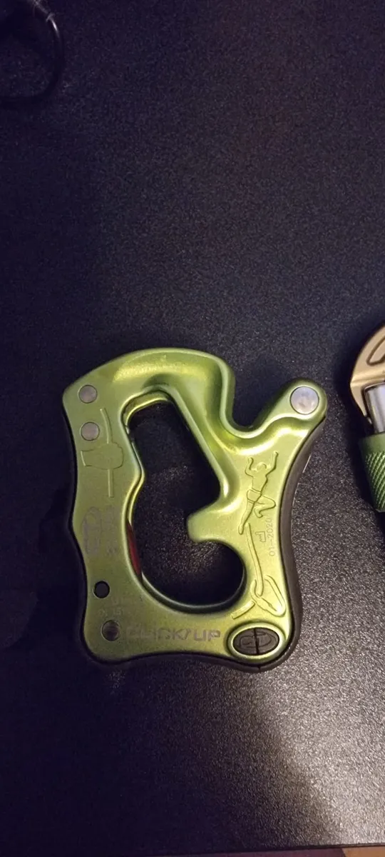 Climbing Technology CLICK UP Belay Device + Lockin - Image 2