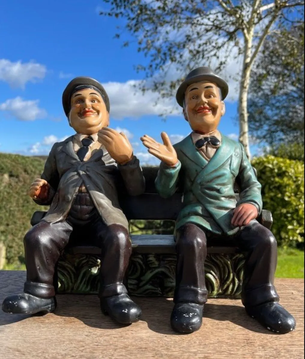 Laurel and Hardy Figurine - Image 1