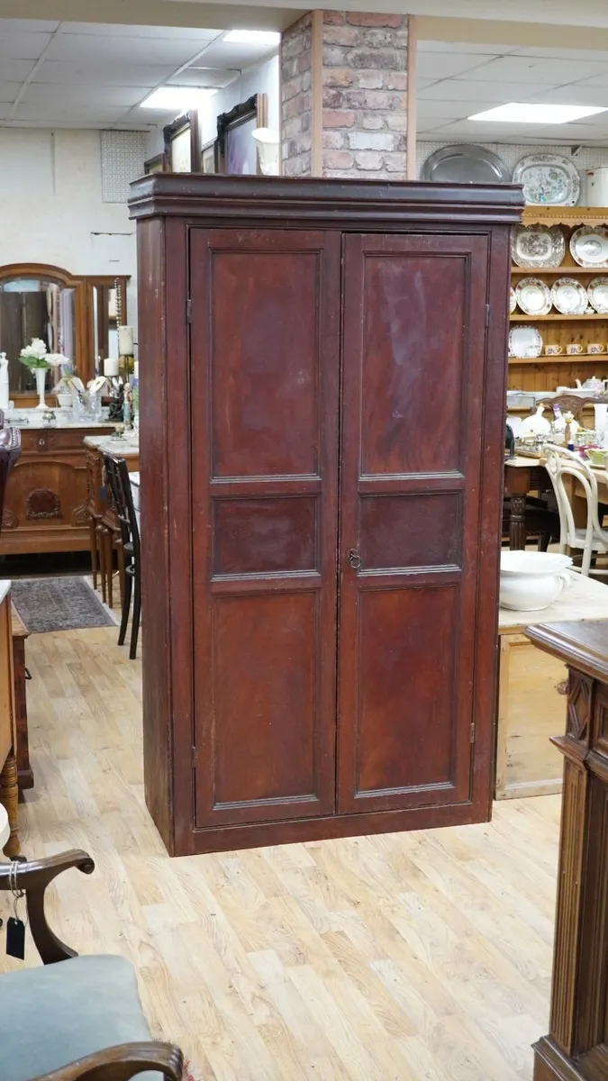 Antique Pine Pantry Cupboard / Food Press - Image 1