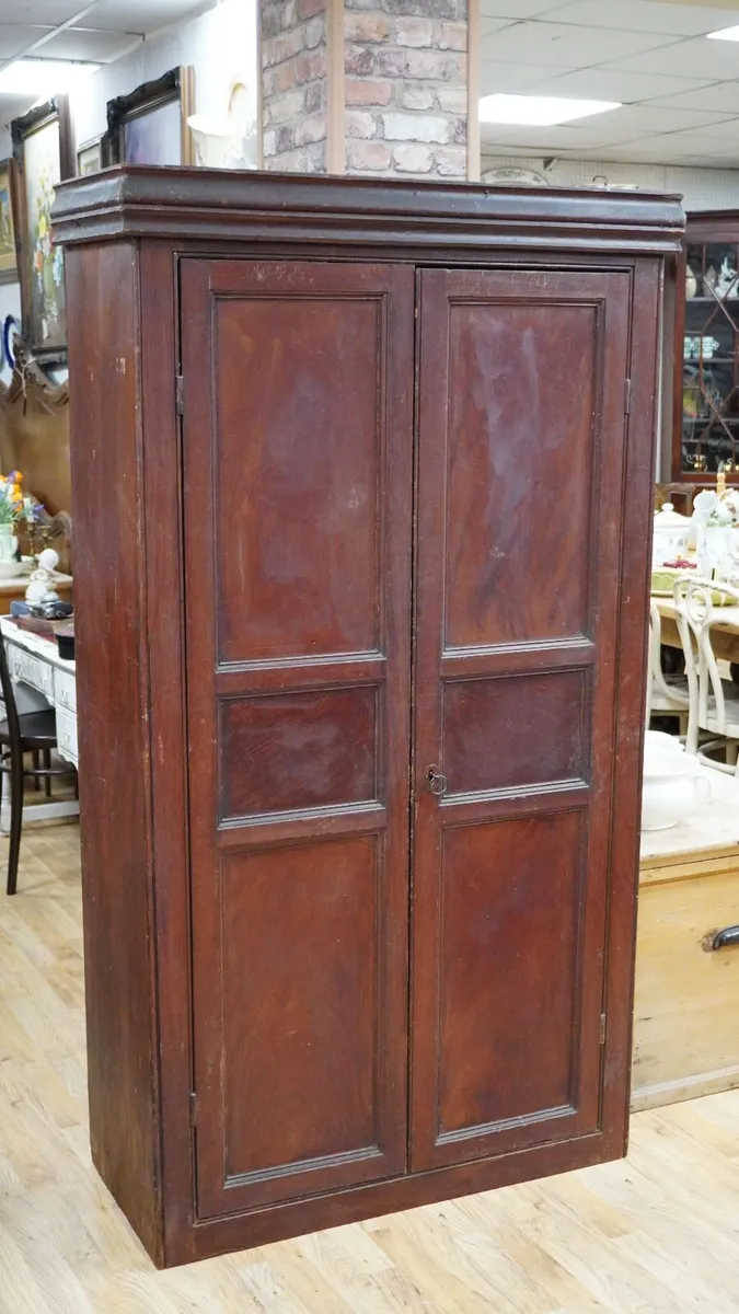 Antique Pine Pantry Cupboard / Food Press - Image 2