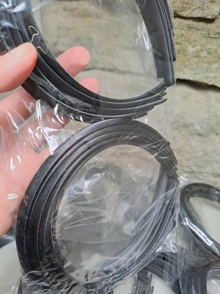 100 x Black Satin Alice Hair Bands / Headbands - Image 2