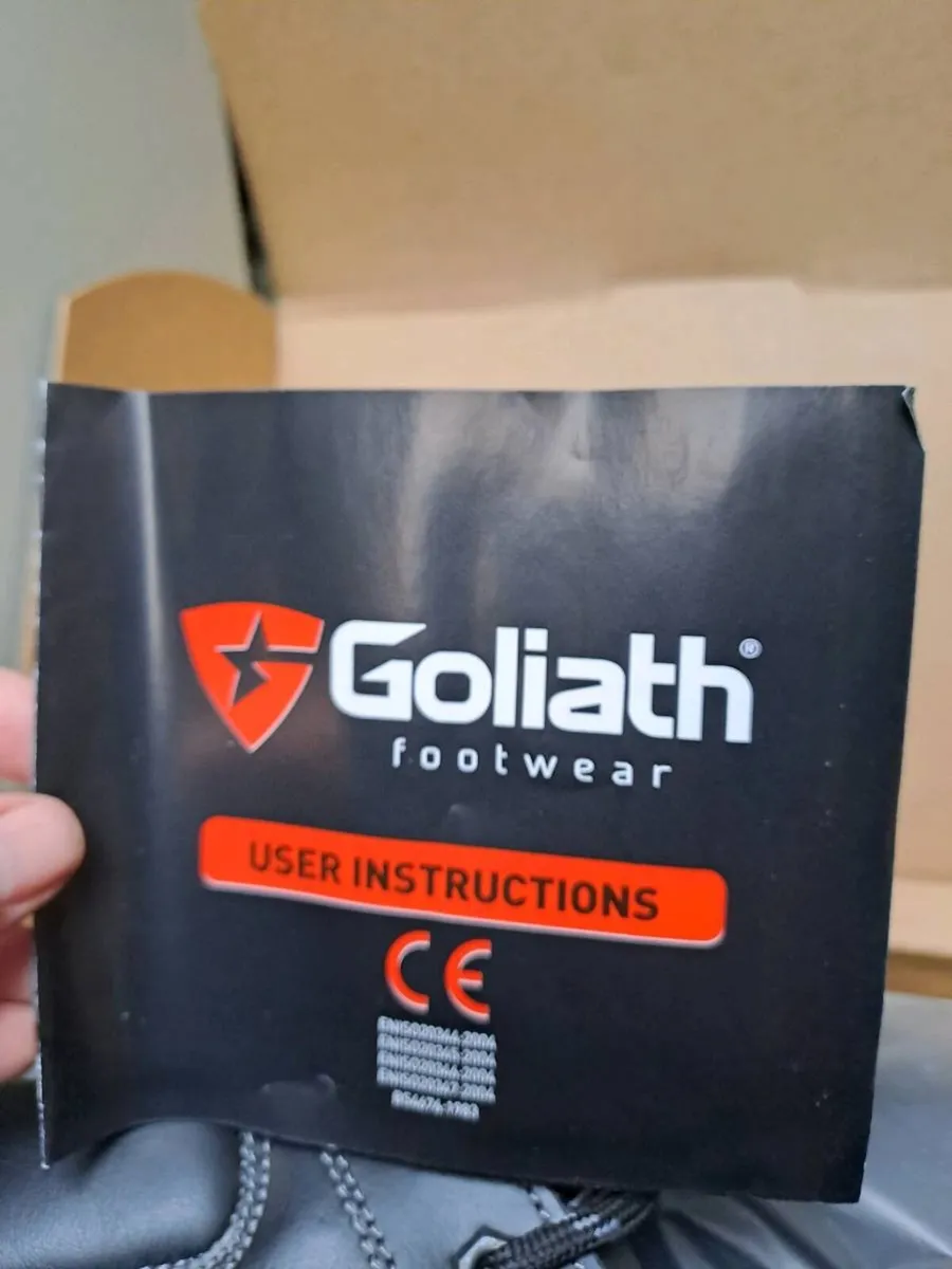 Goliath S3 Safety Boots UK 9 / EU 43 – Brand New - Image 4