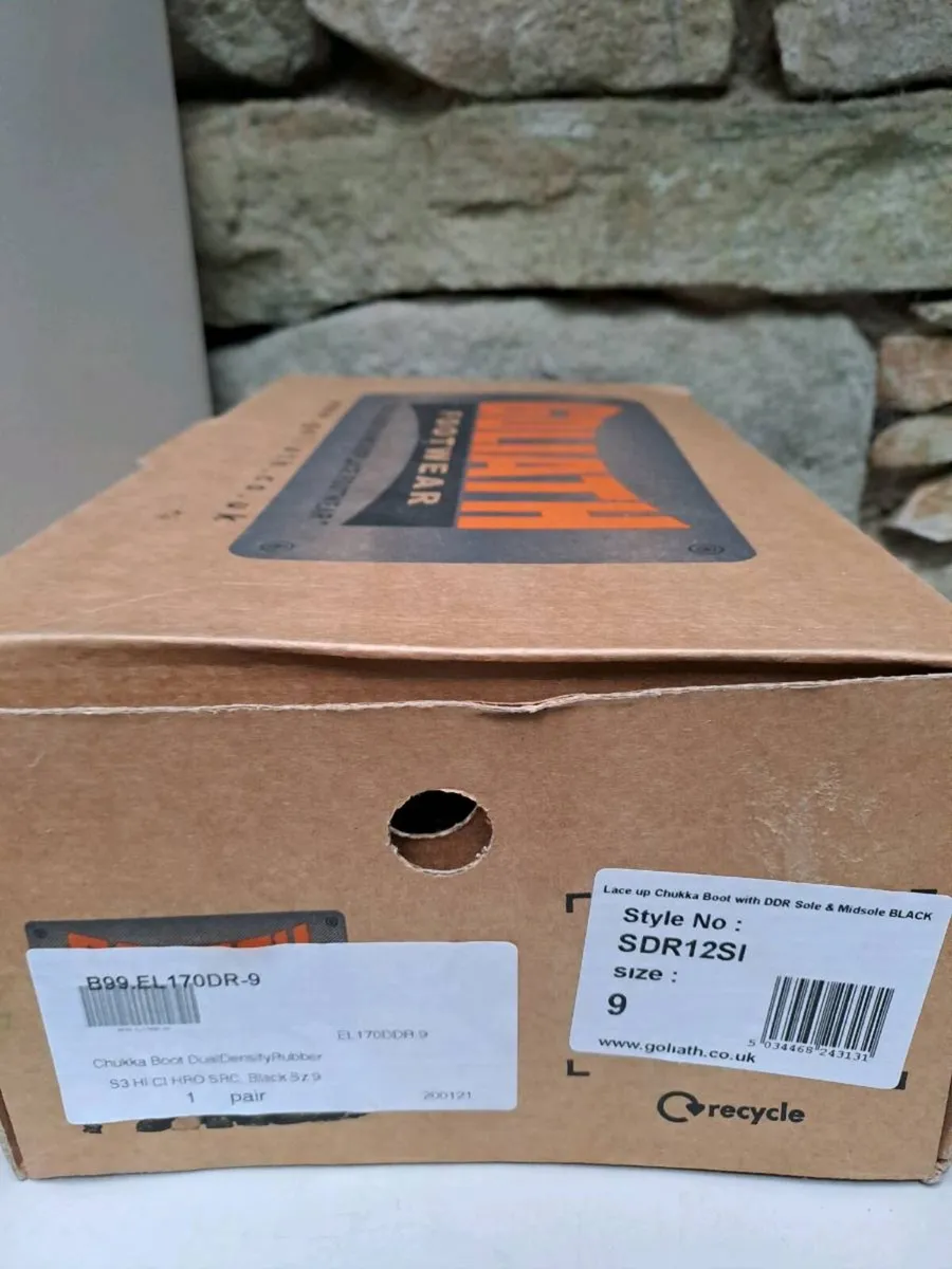 Goliath S3 Safety Boots UK 9 / EU 43 – Brand New - Image 3