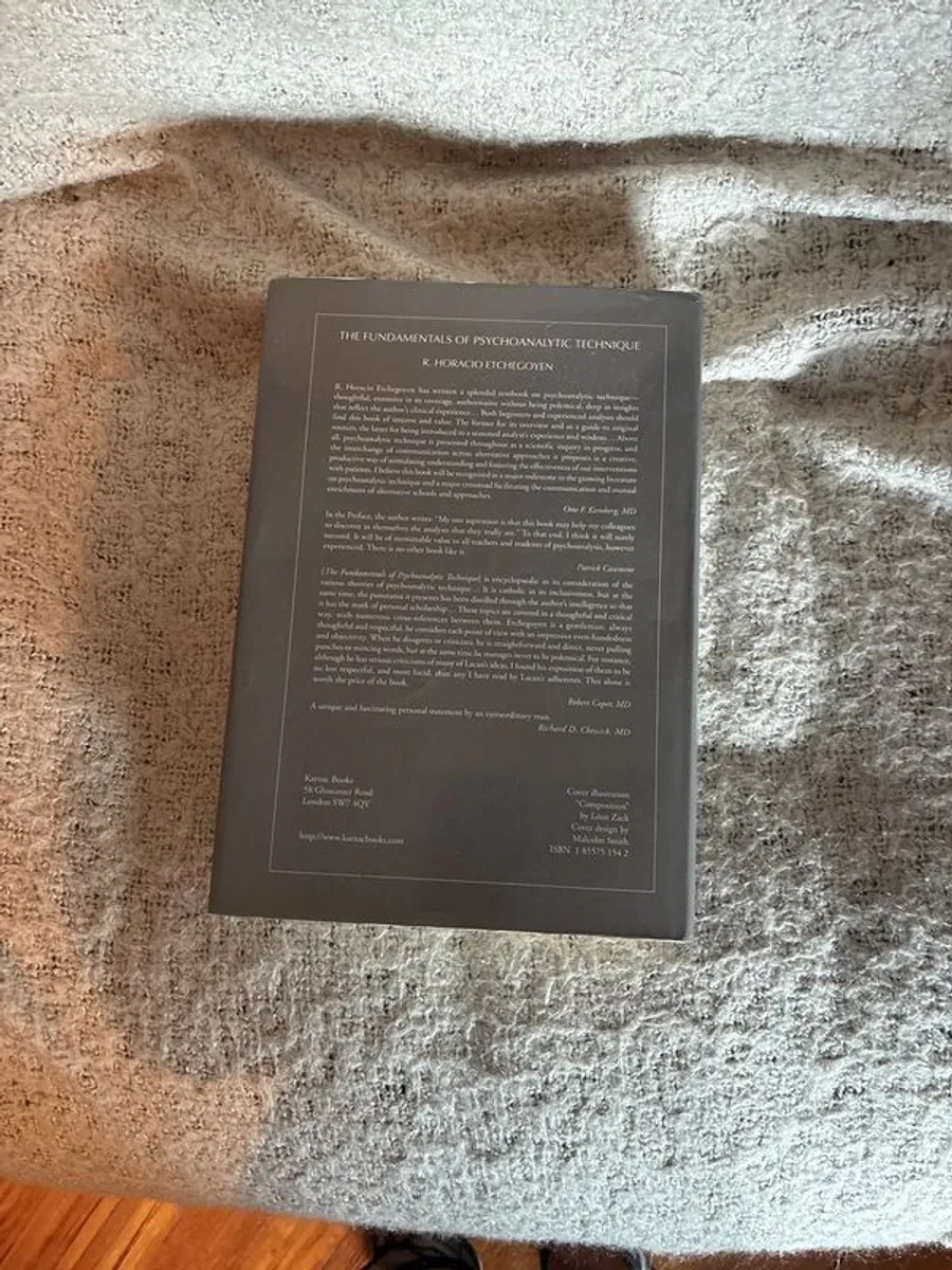 Eychegoyen's Classic Fundamentals of Psychoanalytic Technique - Image 2