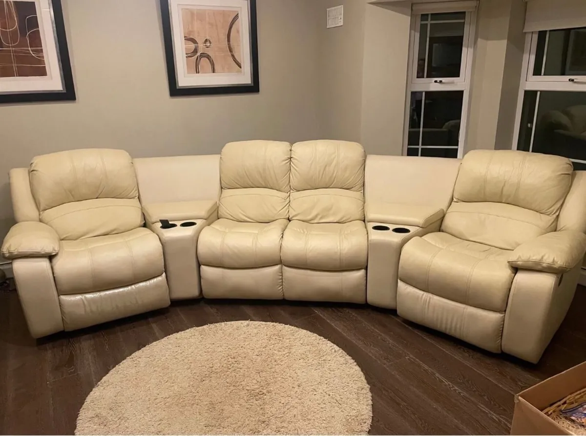 Cream Corner Couch