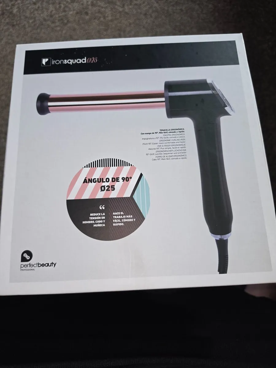 Iron Squad 025,  90⁰ curling iron - Image 2
