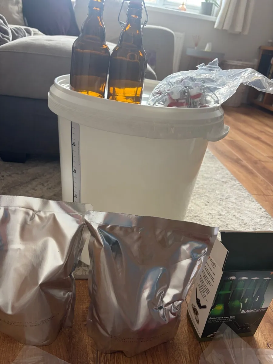 Beer Brewing Set - Never Used - Image 1