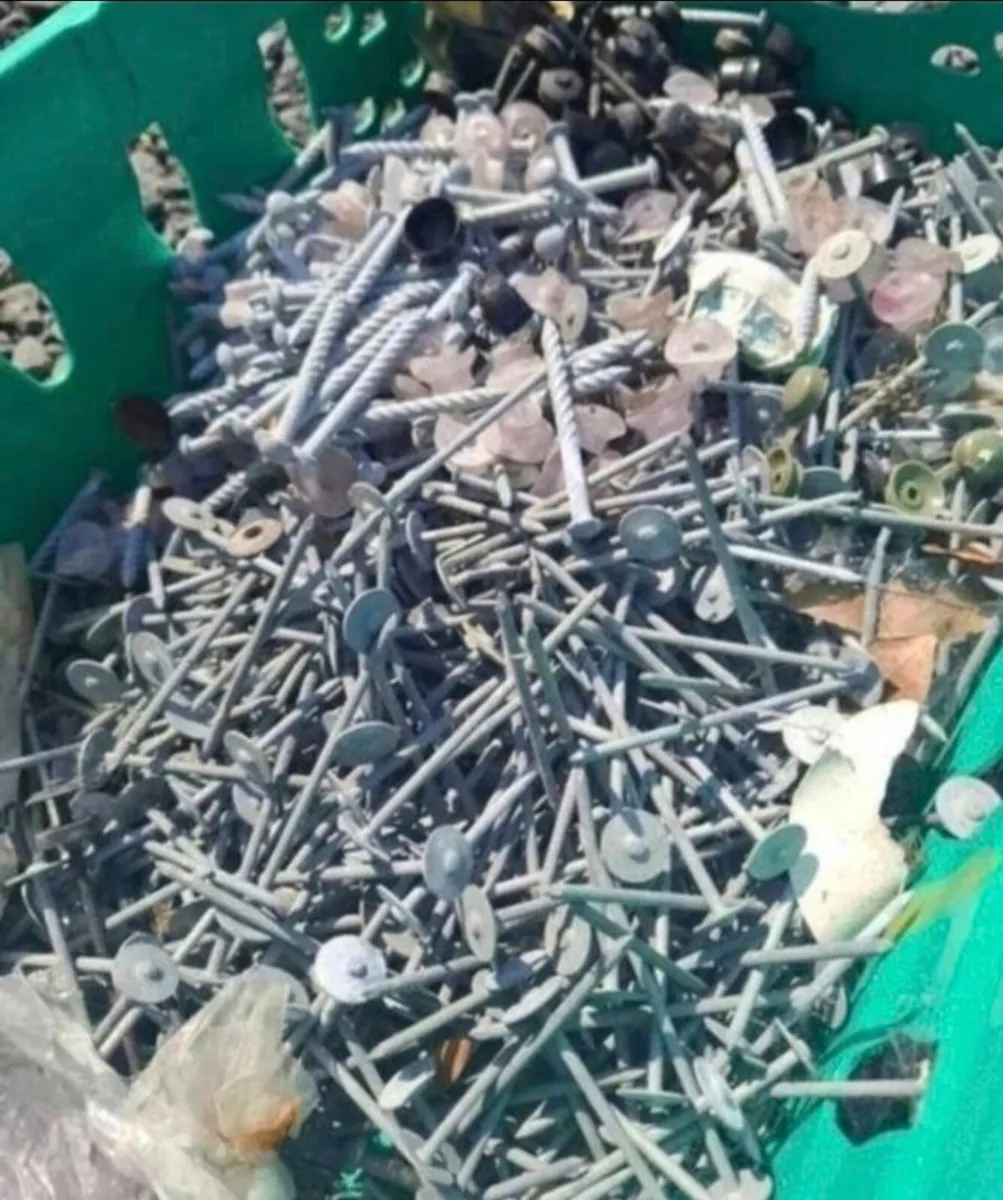 Mix of Galvanised Shed Nails - Image 2
