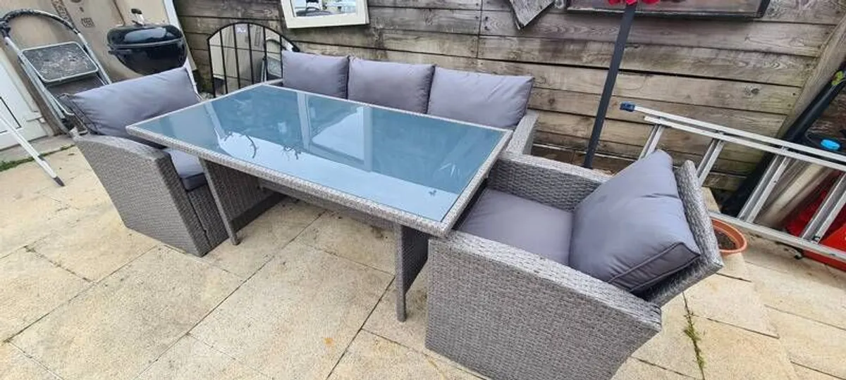 Rattan styleGarden furniture - Image 1