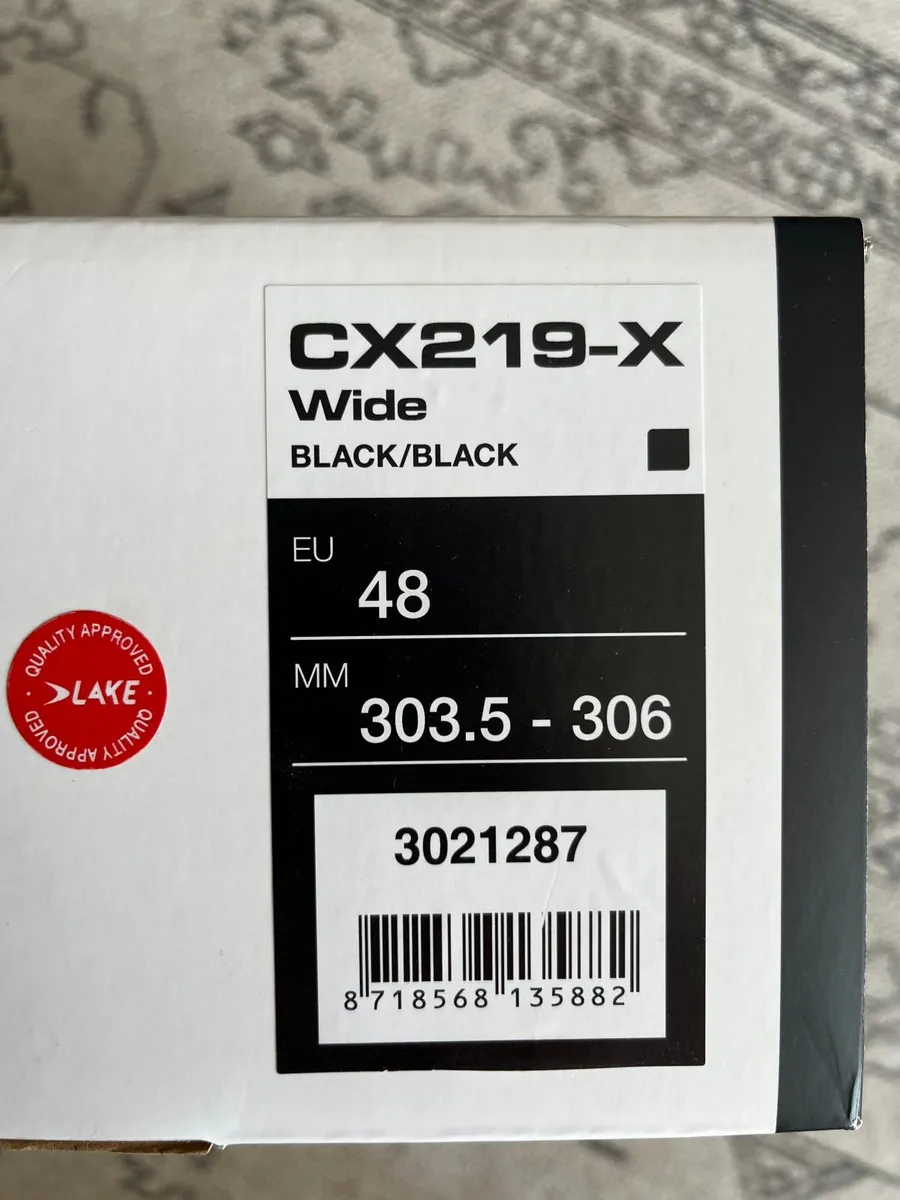 Lake CX219 X-Wide Road Cycling Shoes | EU 48 - Image 2