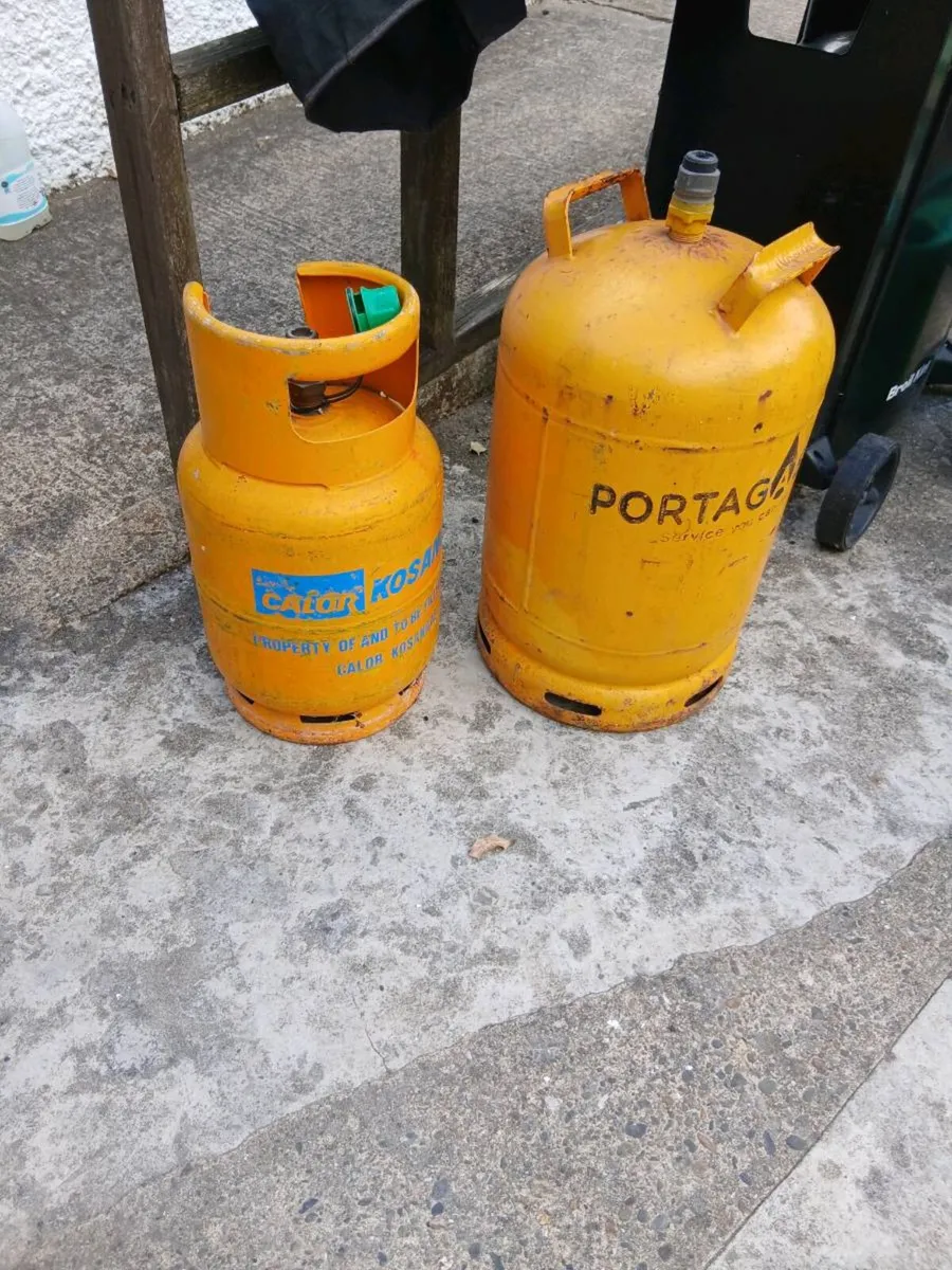 Empty Butane Gas Cylinders - Image 1