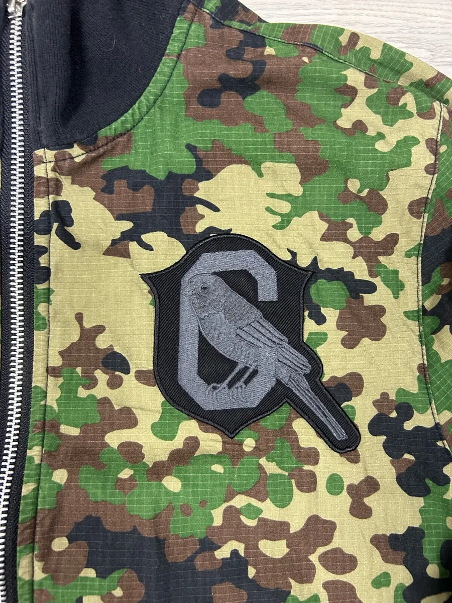 Vintage Y2K Nike Brazil Canarinhos Camo Jacket - Image 3