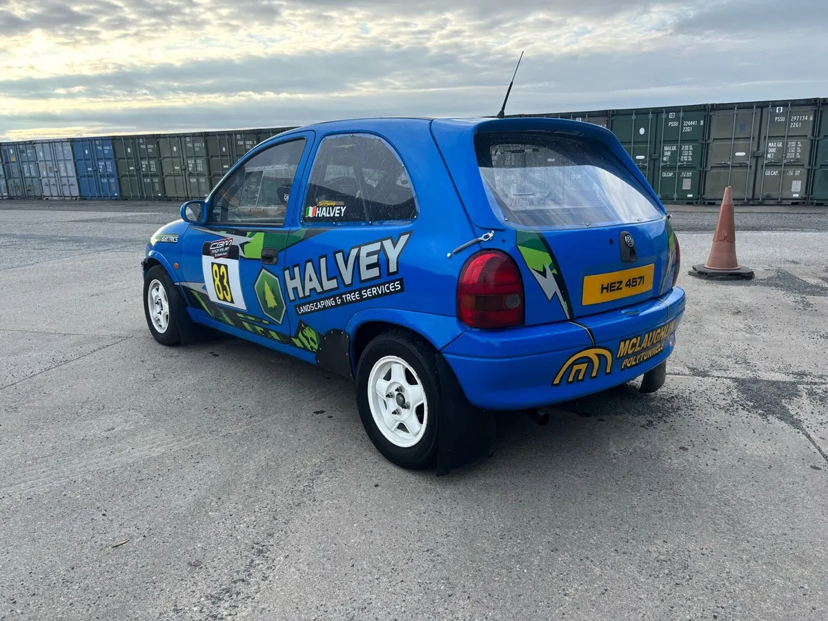 Vauxhall Corsa B rally car - Image 2