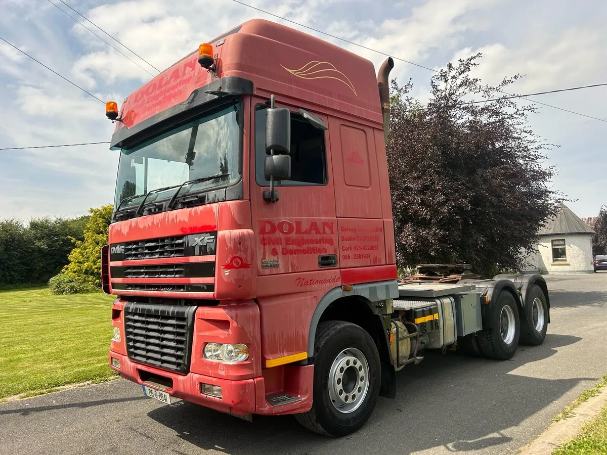 2005 Daf Xf95 530 6x4 Manual On springs Hub reduct - Image 1