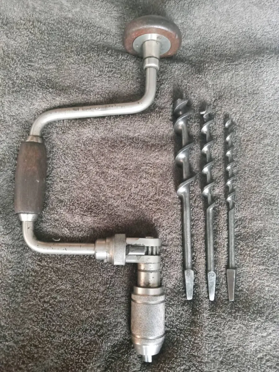 Vintage bit brace - Image 1