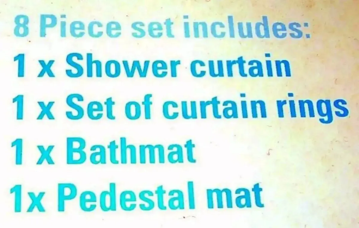 BNIB Bathroom Set - Image 2