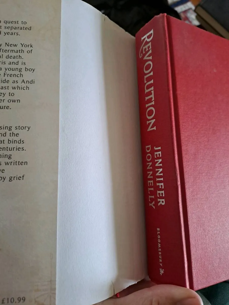 1st ed Revolution – Jennifer Donnelly - Image 3