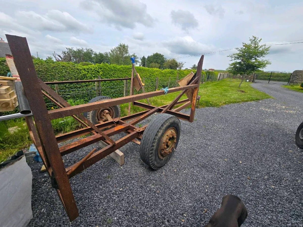 Yard trailer for 8m yacht - Image 1