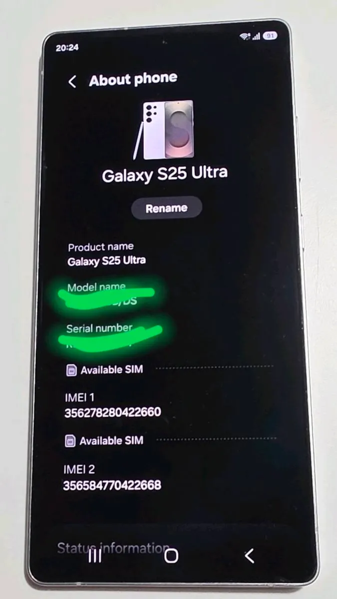 Samsung Galaxy S25 ultra 12GB/256 Phone - Image 4