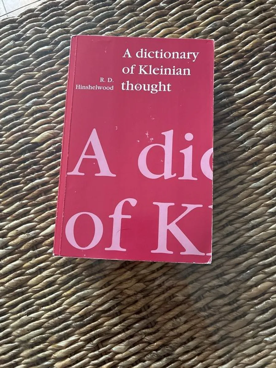 A Dictionary of Kleinian Thought, RD Hinshelwood. Classic text - Image 1