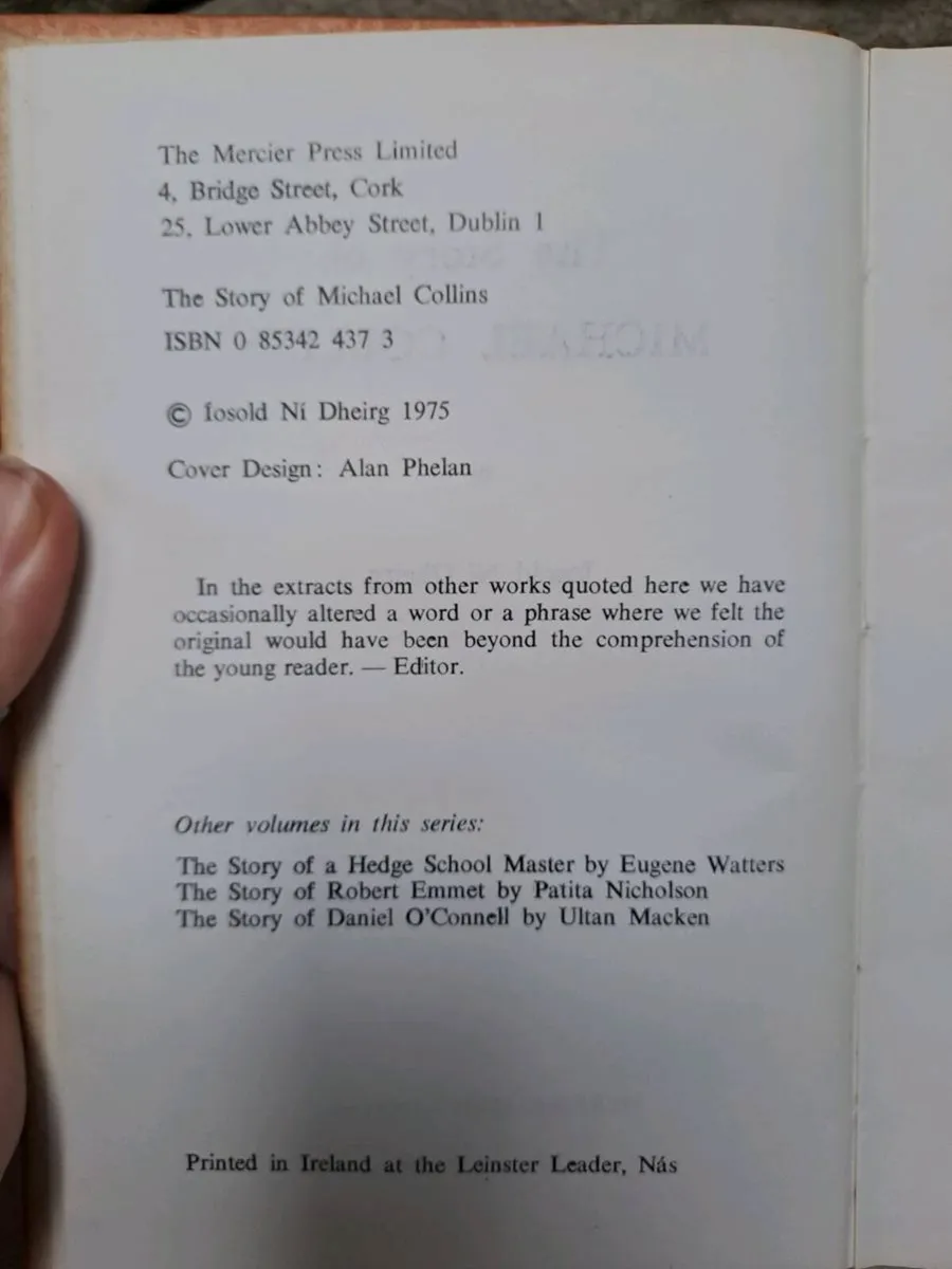 The Story of Michael Collins by Íosold Ní Dheirg - Image 3