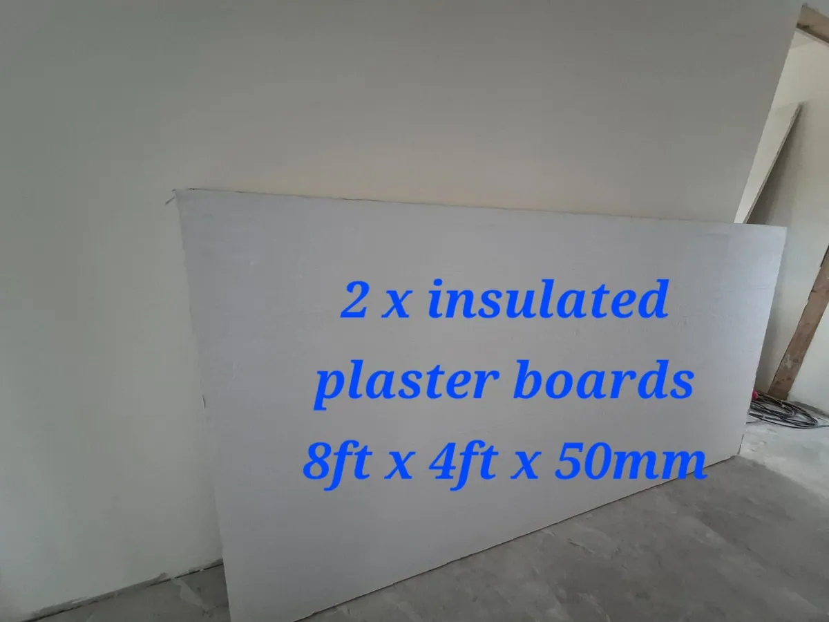 Insulated Plaster Board - Image 1