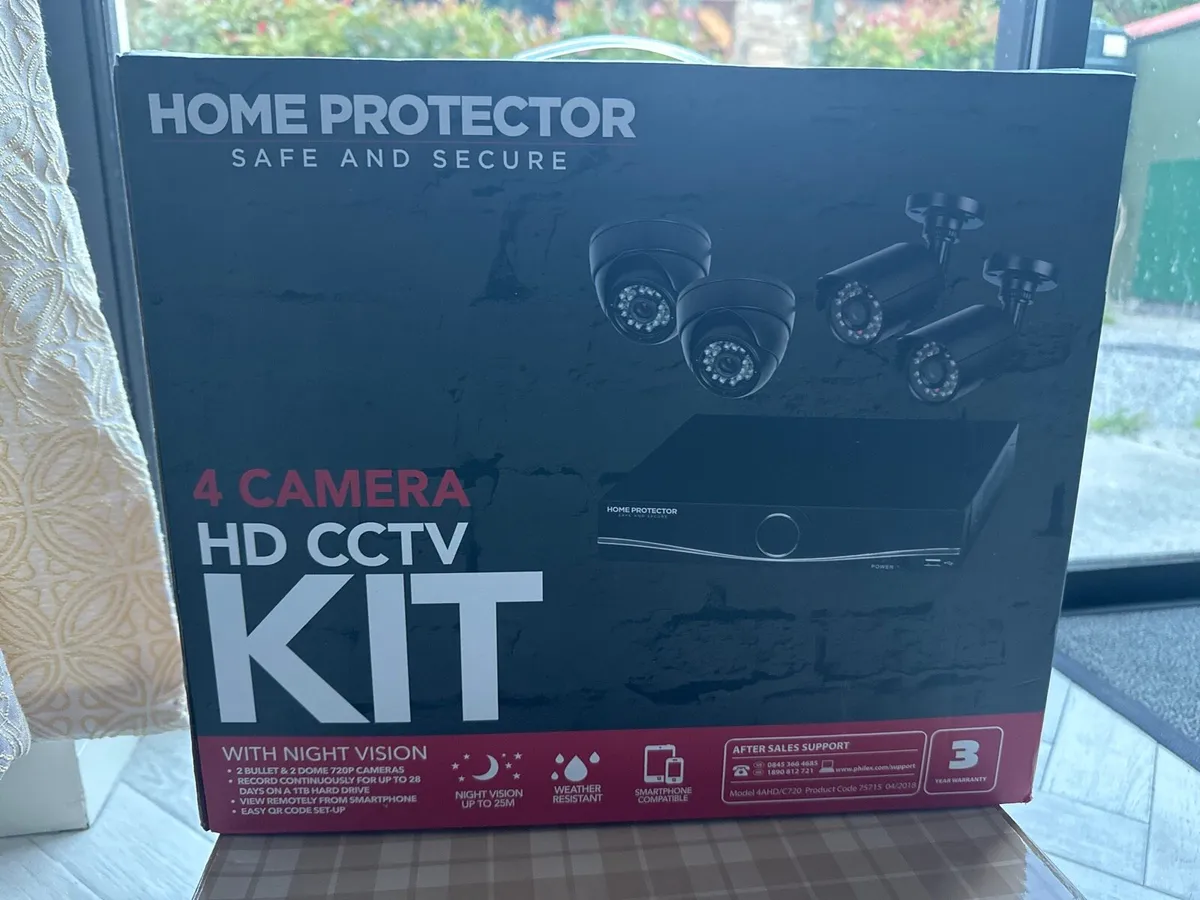 4 CAMERA HD CCTV KIT - Image 2