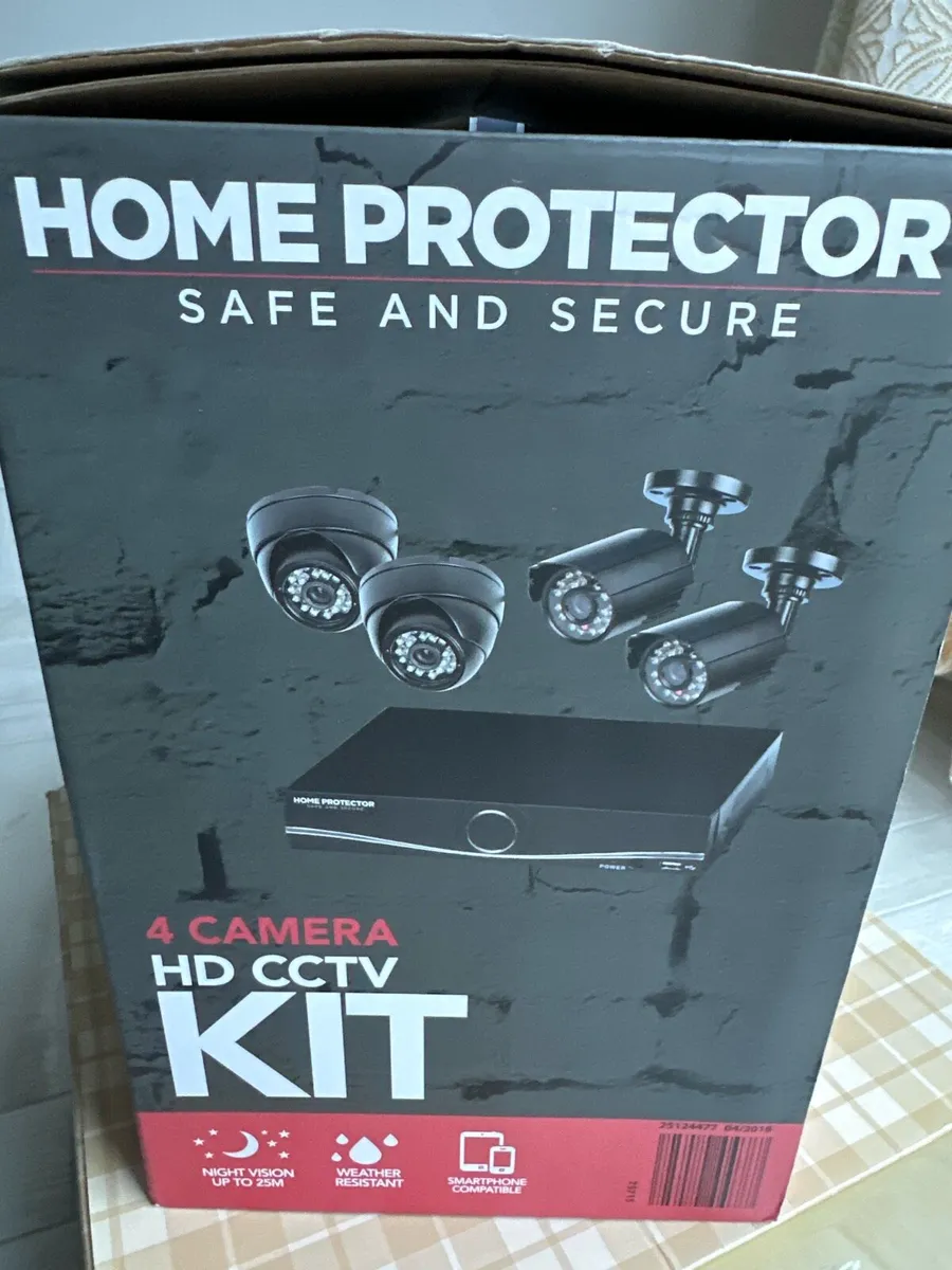 4 CAMERA HD CCTV KIT - Image 3