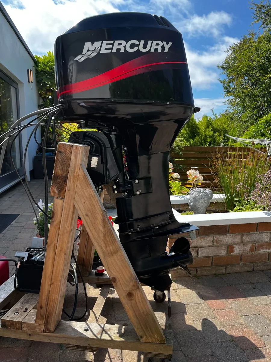 Mercury 50HP 2-Stroke Outboard Motor - Image 1