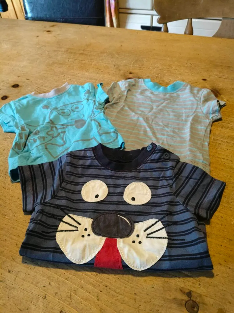 Baby boys Cherokee T. Shirts, up to 7.5. pounds. 1 - Image 1