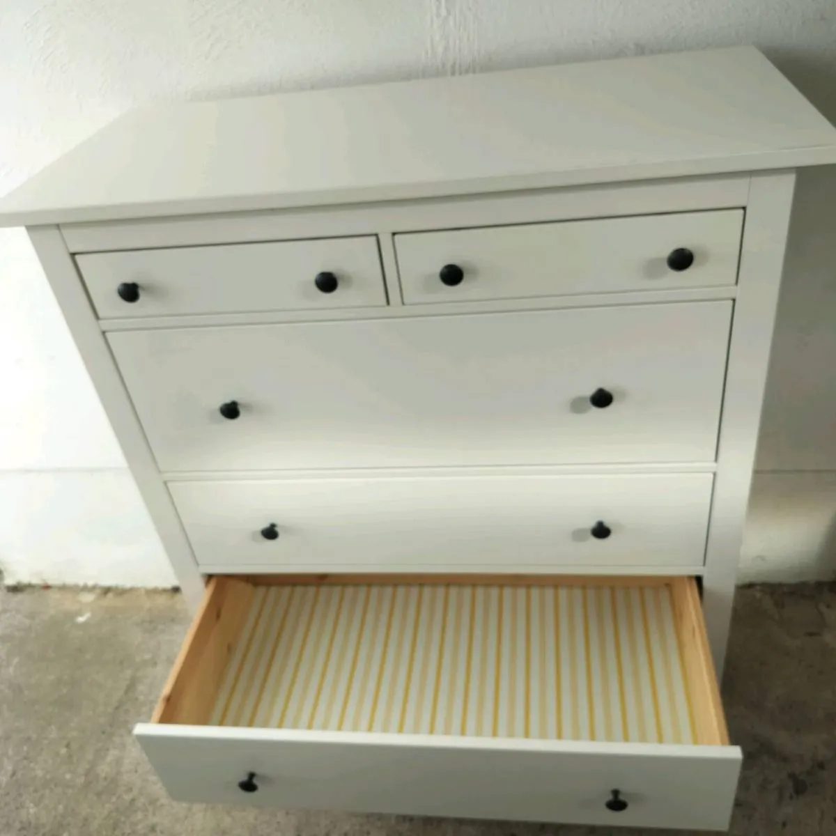Chest of 6 drawers Hemnes white - Image 4