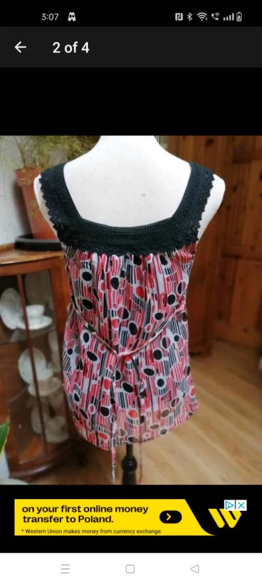 Ladies American flirt, suntop top 
Like new . Size - Image 2