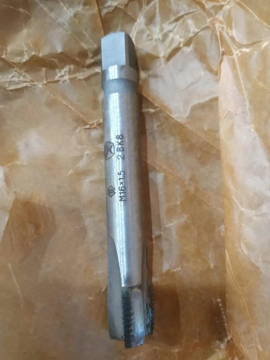 Soviet Hand Tap M16 x 1.5 VK8 Carbide USSR