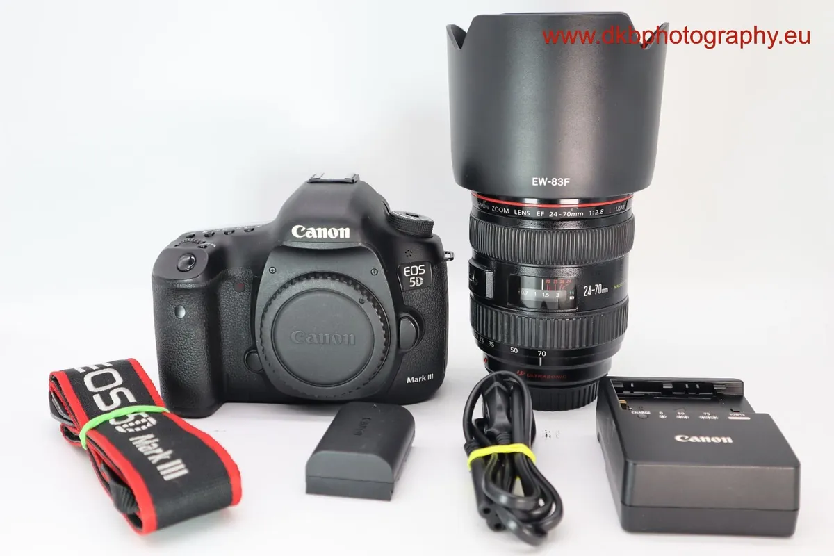 CANON 5D MK 3 CAMERA & CANON EF 24-70mm F2.8L USM - Image 2