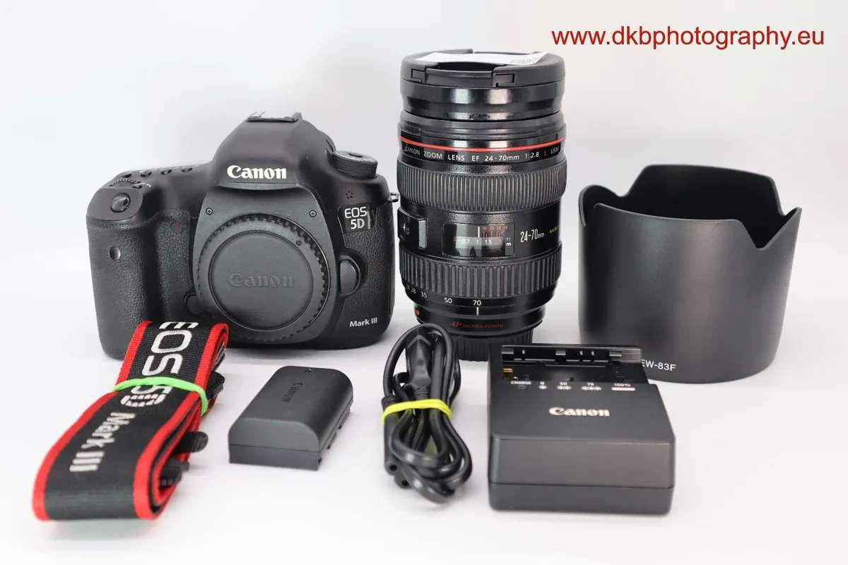 CANON 5D MK 3 CAMERA & CANON EF 24-70mm F2.8L USM - Image 1