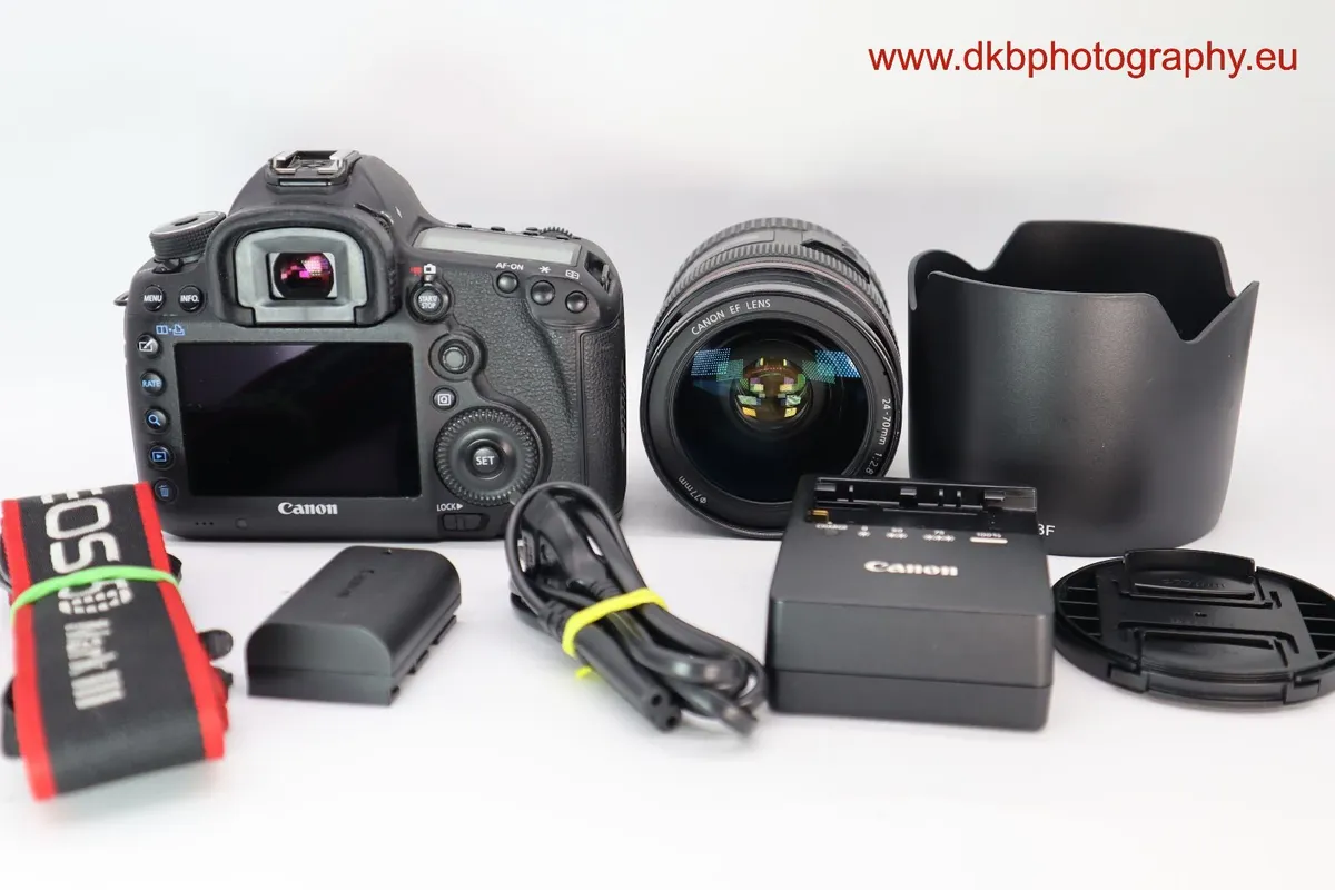 CANON 5D MK 3 CAMERA & CANON EF 24-70mm F2.8L USM - Image 3
