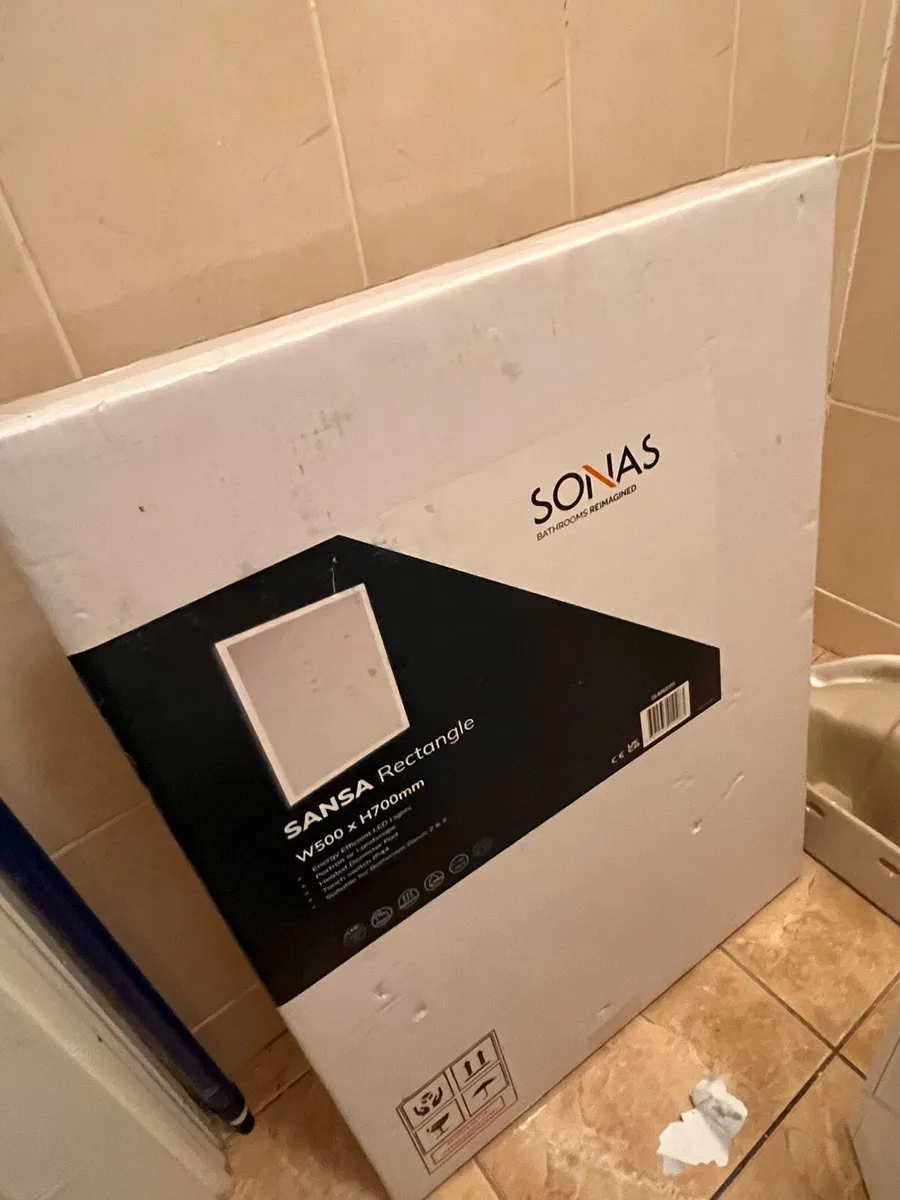 Brand New Sonas SANSA LED Bathroom mirror - Image 3