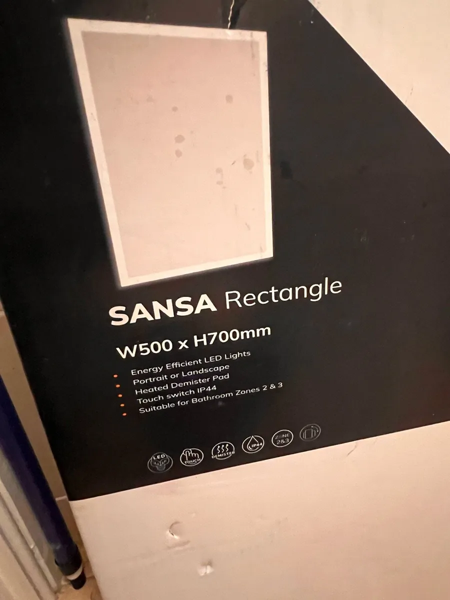 Brand New Sonas SANSA LED Bathroom mirror - Image 4