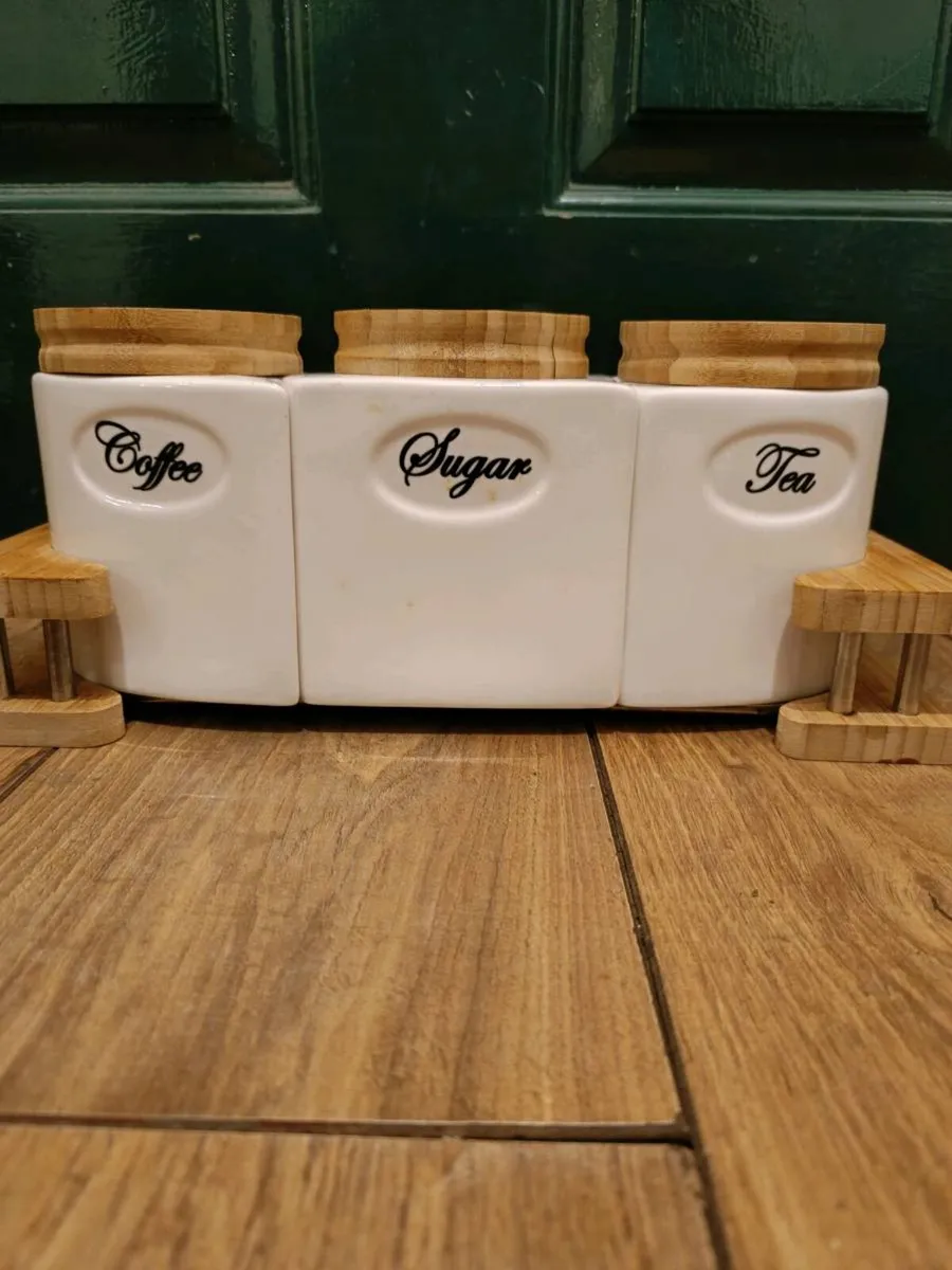 Tea, Sugar and Coffee storage - Image 1