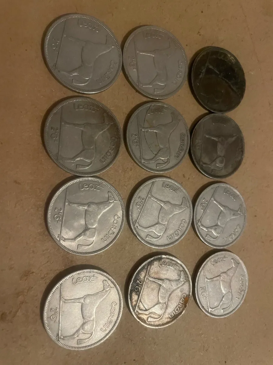 Old Irish coins - Image 1