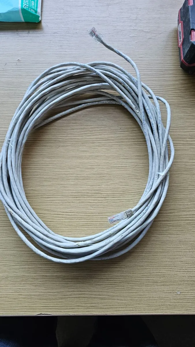 15m Cat 6 ethernet cable Cat6 15 metres - Image 1