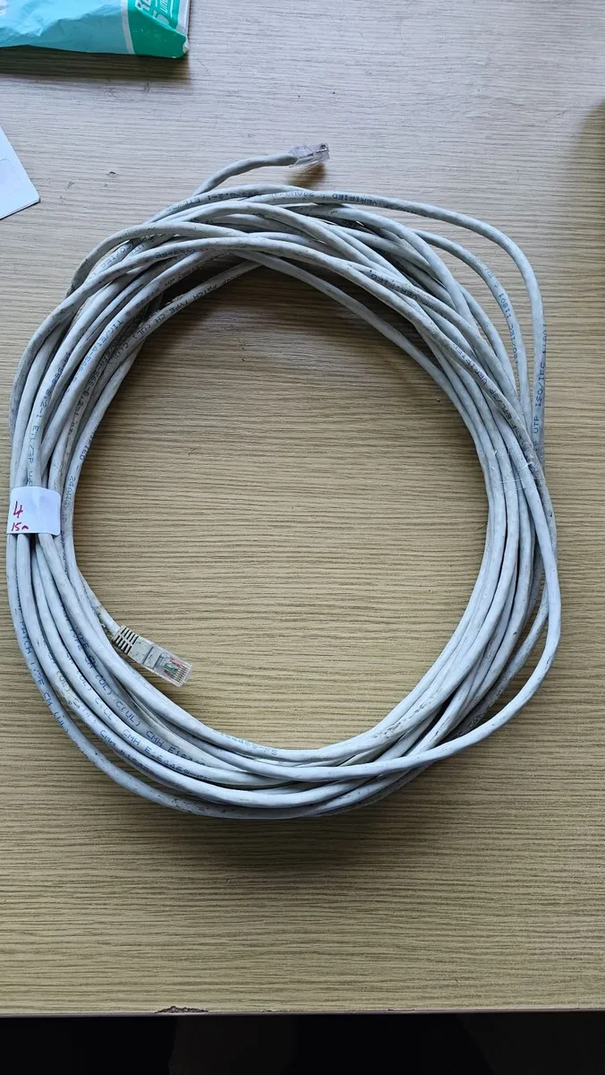 15m Cat 6 ethernet cable Cat6 15 metres - Image 2